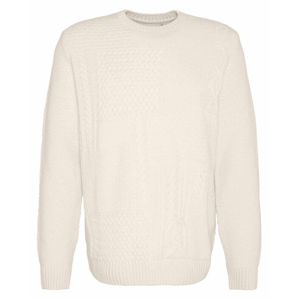 Barbour Casey Cable-Knit Crew Neck Jumper